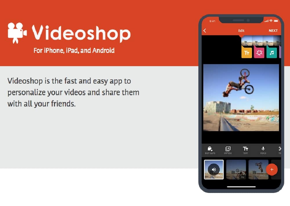 Aplikasi Edit Video VideoShop