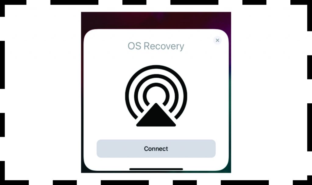 iOS internet recovery
