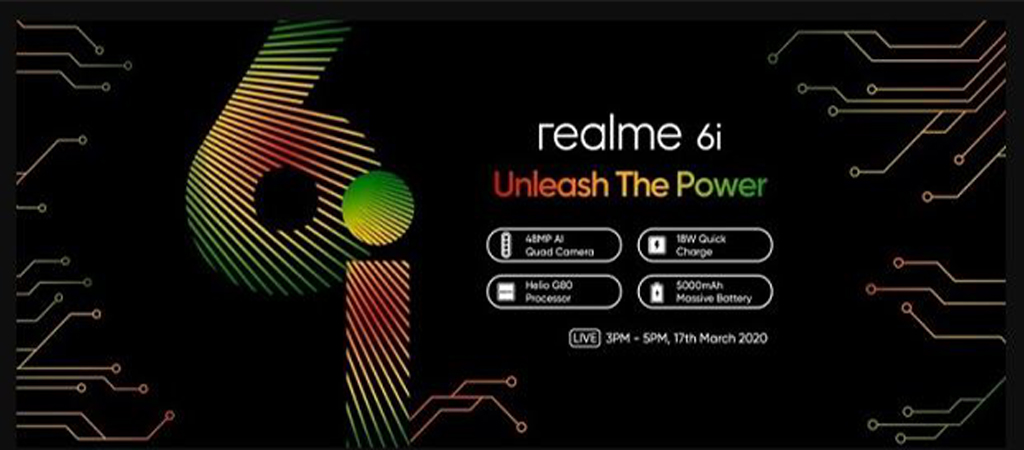 Realme 6i smartphone pertama yang memakai helio g80