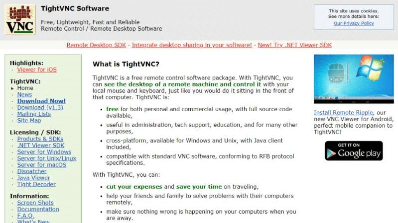 linux-tigerVNC Linux remote desktop klien