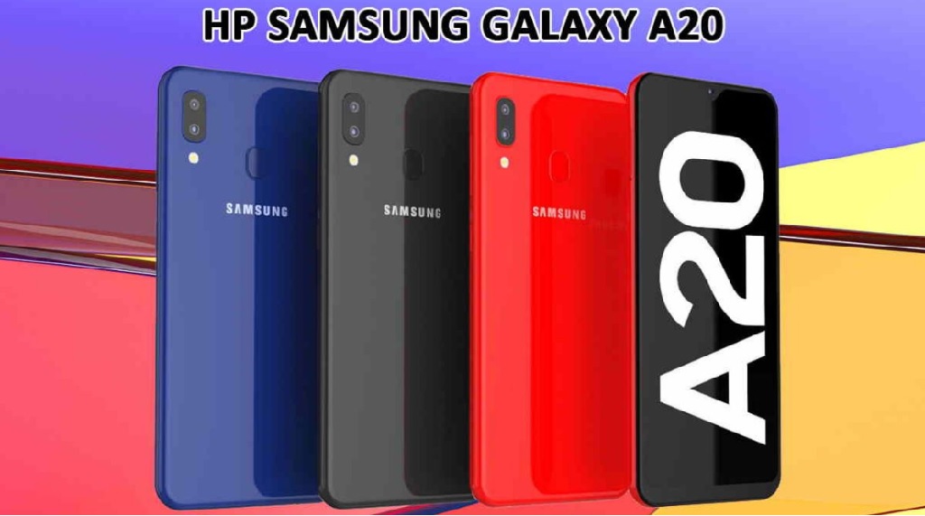 Samsung Galaxy A20 Ponsel Terbaik