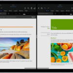 split view office di iPad