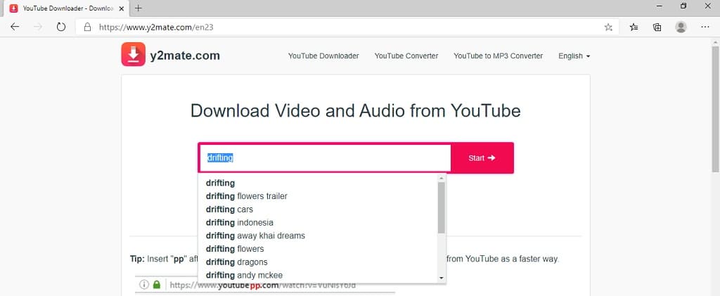 download video youtube dengan y2mate.com