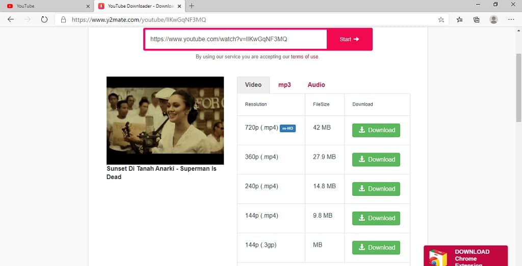 download video youtube dengan cara copy paste url