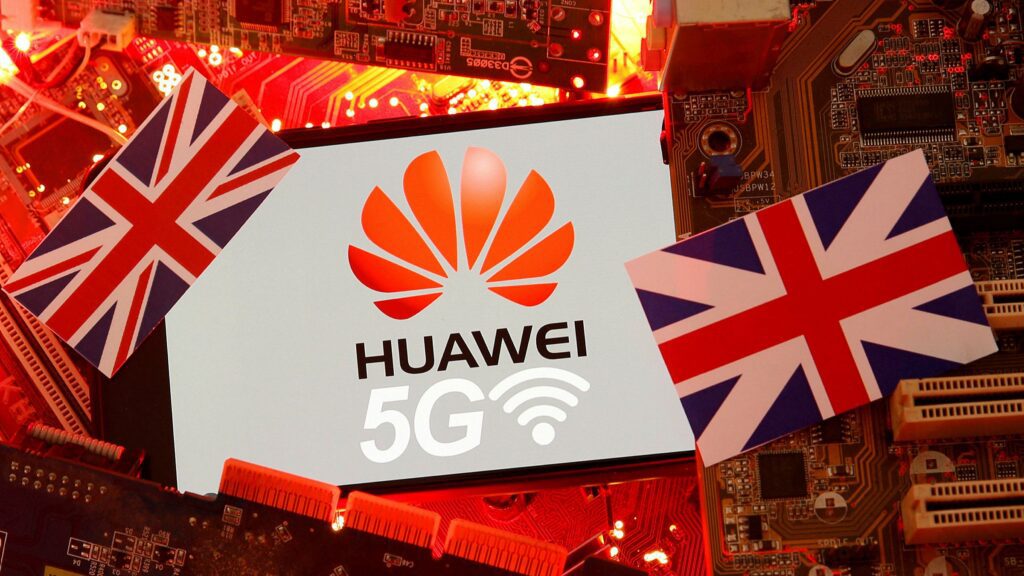 5g Inggris melarang Huawei