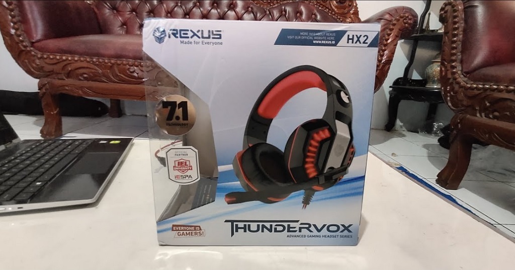 Rexus Thundervox HX2 - headset gaming murah