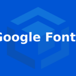 cara install google fonts