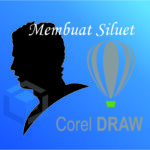 Membuat siluet dari gambar dengan pen tool CorelDraw