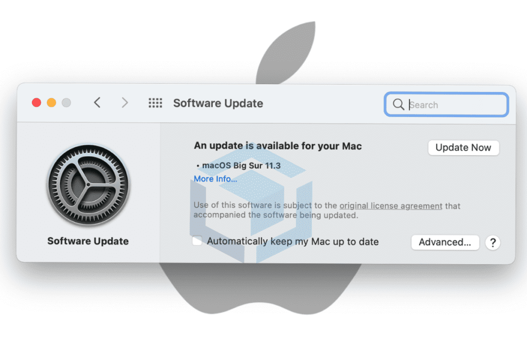 Peringatan update macOS Big Sur 11.3